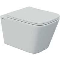 Комплект унитаза Berges Floe S Rimless с инсталляцией Atom с сиденьем Микролифт и Черной SoftTouch клавишей смыва арт-043367 — фото 2, Комплекты унитаз + инсталляция