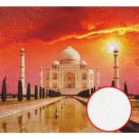 Фреска Ortograf Восток 3523 Фактура бархат FX Флизелин (2,2*2) Розовый/Бежевый, Архитектура арт-3523 (бархат FX) — фото 1, Фрески