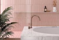 Керамическая плитка Equipe Vitral Axis Pink настенная 5х40 см арт-31151 — фото 2, Керамическая плитка