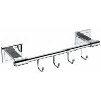 Вешалка для полотенец CeramaLux Gamma Хром арт-12318 — фото 1, Крючки для полотенец