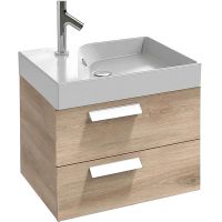 Тумба под раковину Jacob Delafon Rythmik 60 подвесная Квебекский дуб арт-EB1301-E10 — фото 1, Тумбы под раковину