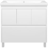 Товар: Тумба с раковиной Misty Алиса 90 Белая арт-УТ000011238 - фото 2 Тумба с раковиной Misty Алиса 90 Белая арт-УТ000011238 — фото 2, Тумбы с раковиной