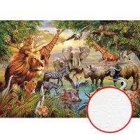 Фреска Ortograf Животные 7521 Фактура бархат FX Флизелин (3,9*2,7) Разноцветный, Животные/Птицы/Пейзаж арт-7521 (бархат FX) — фото 1, Фрески