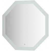 Зеркало Evoform Ledshine 100x100 с подсветкой 32 W - сенсорный выключатель - нейтральный белый свет арт-BY 2607 — фото 5, Зеркала в ванную комнату