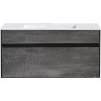 Тумба под раковину Vincea Chiara 100 подвесная G.Stone арт-VMC-2C100GS — фото 1, Тумбы под раковину