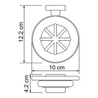 Мыльница WasserKRAFT Lippe Хром арт-K-6529 — фото 3, Мыльницы