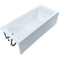 Акриловая ванна Aquanet Bright 180x70 без гидромассажа арт-216304 — фото 5, Акриловые ванны