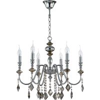 Товар: Люстра Crystal Lux Mercedes SP6 Chrome Smoke Дымчатая Хром арт-MERCEDES SP6 CHROME/SMOKE - фото 1 Люстра Crystal Lux Mercedes SP6 Chrome Smoke Дымчатая Хром арт-MERCEDES SP6 CHROME/SMOKE — фото 1, Люстры