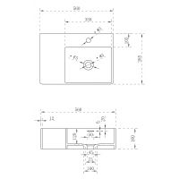 Товар: Раковина Abber Stein 56 R Белая матовая арт-AS2644 R - фото 5 Раковина Abber Stein 56 R Белая матовая арт-AS2644 R — фото 5, Раковины накладные