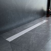 Душевой лоток AM.PM PrimeFlow 80 с решеткой Хром матовый / под плитку Tile арт-W02SC-U11-080-04SB — фото 7, Душевые лотки