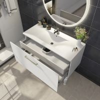 Товар: Тумба с раковиной SanVit Эмми 120 Белая матовая арт-kemmy1203d - фото 7 Тумба с раковиной SanVit Эмми 120 Белая матовая арт-kemmy1203d — фото 7, Тумбы с раковиной