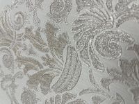 Обои Prima Italiana Ducale Винил на флизелине (1,06*10,05) Белый/Бежевый/Серебряный, Дамаск арт-80225 — фото 3, Обои для стен