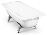 Стальная ванна ВИЗ Donna Vanna 150 Белая орхидея арт-DV-53901 — фото 1, Стальные ванны