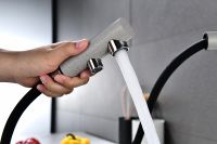 Смеситель для кухни Paulmark Serpentine Графит арт-Se213222-DG — фото 13, Смесители для кухни