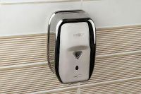 Товар: Диспенсер для жидкого мыла Nofer Нержавеющая сталь матовая арт-03023.S - фото 2 Диспенсер для жидкого мыла Nofer Нержавеющая сталь матовая арт-03023.S — фото 2, Диспенсеры для жидкого мыла