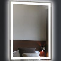 Зеркало Esbano 50 с подсветкой с сенсорным выключателем и подогревом арт-ESMI3429FRD — фото 1, Зеркала в ванную комнату