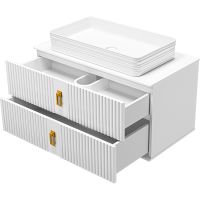 Товар: Тумба с раковиной Brevita Sevilla 90 подвесная Белая глянцевая арт-УТ000022659 - фото 4 Тумба с раковиной Brevita Sevilla 90 подвесная Белая глянцевая арт-УТ000022659 — фото 4, Тумбы с раковиной