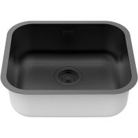 Товар: Кухонная мойка Paulmark Vello 48 Uni Черная матовая арт-VE48-MBN - фото 2 Кухонная мойка Paulmark Vello 48 Uni Черная матовая арт-VE48-MBN — фото 2, Кухонные мойки