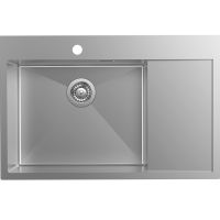 Кухонная мойка Iddis Haze 78 L Сатин арт-HAZ78SLi77 — фото 1, Кухонные мойки