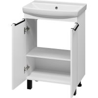 Тумба с раковиной Misty Клермонт 60 Белая матовая арт-УТ000015434 — фото 3, Тумбы с раковиной