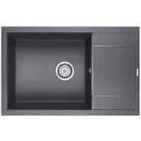 Кухонная мойка Paulmark Flugen 60 Графит арт-PM317850-DG — фото 1, Кухонные мойки