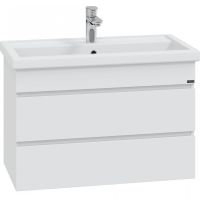 Тумба под раковину СанТа Марс 80 подвесная Белая арт-700296 — фото 3, Тумбы под раковину