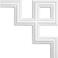 Угловой элемент Европласт 200x12x200 мм арт-1.52.286 — фото 1, Молдинги