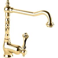 Смеситель для кухни Cezares Margot Золото 24 карат арт-MARGOT-LLM2-03/24-M — фото 1, Смесители для кухни