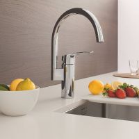 Товар: Смеситель для кухни Grohe Eurosmart Хром арт-33202003 - фото 7 Смеситель для кухни Grohe Eurosmart Хром арт-33202003 — фото 7, Смесители для кухни