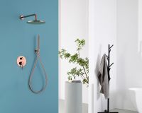 Душевая система Abber Wasser Kreis Розовое золото арт-AF8118RG — фото 2, Встраиваемые душевые комплекты