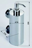 Дозатор для жидкого мыла Bemeta Omega Глянец арт-104109032 — фото 2, Дозаторы