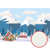 Фреска детская Ortograf Для самых маленьких 32951 Фактура флок FLK Флизелин (4*2,7) Синий, Пейзаж арт-32951 (флок FLK) — фото 1, Фрески