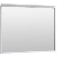 Зеркало Allen Brau Priority 100 с подсветкой Серебро браш арт-1.31017.02 — фото 1, Зеркала в ванную комнату