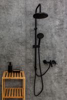 Душевая система Orange Mia Черная арт-M34-933b — фото 9, Душевые стойки