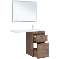 Товар: Тумба с раковиной Aquanet Токио 110 R Дуб веллингтон арт-335586 - фото 5 Тумба с раковиной Aquanet Токио 110 R Дуб веллингтон арт-335586 — фото 5, Тумбы с раковиной