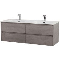 Тумба под раковину BelBagno Kraft 120 подвесная Cemento Grigio арт-KRAFT-1200-4C-SO-2-CG — фото 2, Тумбы под раковину