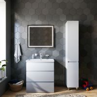 Шкаф пенал AM.PM Gem S 30 Белый арт-M91CSR0306WG — фото 7, Пеналы для ванной комнаты