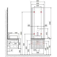 Зеркало Jorno Strong 57 с подсветкой с бесконтактным выключателем арт-Str.02.57/P/A — фото 14, Зеркала в ванную комнату