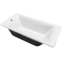 Акриловая ванна WellWant Qwatro 170x70 без гидромассажа арт-WWVQ1214W — фото 4, Акриловые ванны