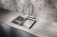 Кухонная мойка Milacio Denia 57 Нержавеющая сталь арт-MC.77400 — фото 5, Кухонные мойки