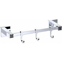 Вешалка для полотенец CeramaLux Venezia Хром арт-88618-1 — фото 1, Крючки для полотенец