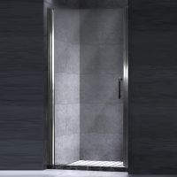 Душевая дверь Esbano ES-80LD 80 L профиль Хром стекло прозрачное арт-ESDN80LDL — фото 1, Распашные душевые двери