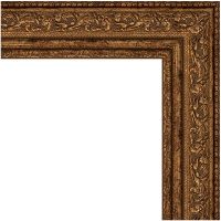 Зеркало Evoform Definite 134х74 в багетной раме - Виньетка состаренная бронза 56 мм арт-BY 3297 — фото 3, Зеркала в ванную комнату