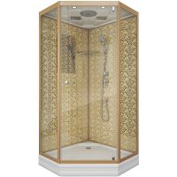 Душевая кабина Niagara Luxe 90x90 NG- без гидромассажа арт-7701DG — фото 1, Душевые кабины