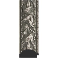 Зеркало Evoform Exclusive 109х79 с фацетом в багетной раме - Византия серебро 99 мм арт-BY 3468 — фото 2, Зеркала в ванную комнату