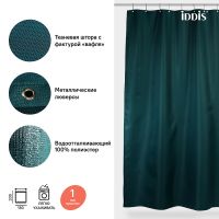 Штора для ванны Iddis Decor 180х200 Зеленая арт-D29P218i11 — фото 7, Шторы для ванной