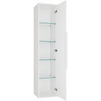 Шкаф пенал Brevita Savoy 35 подвесной Белый матовый арт-SAV-05035-010 — фото 8, Пеналы для ванной комнаты