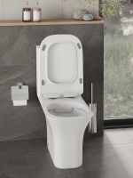 Унитаз компакт Orange с бачком и сиденьем Микролифт арт-C02-000W — фото 6, Напольные унитазы