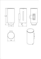 Дозатор для жидкого мыла Langberger Хром арт-72569 — фото 2, Дозаторы