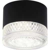 Потолочный светильник Crystal Lux Прозрачный Черный арт-CLT 140C80 BL 4000K — фото 2, Точечные светильники